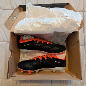Adidas Predator Pro FG Soccer Cleats, Unisex.  Womens 7.5, Mens 6.5